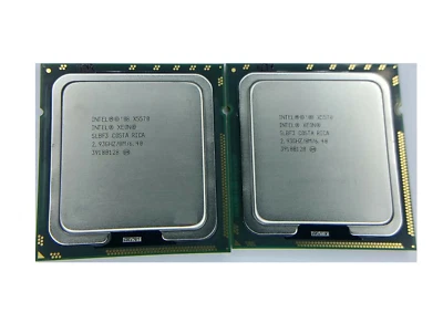 Matched Pair Intel Xeon X5570 SLBF3 2.93GHz 8MB LGA 1366 CPU processor - Image 1 of 4
