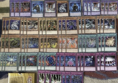 YuGiOh Zane Truesdale Cyberdark Cyber Dragon Deck & Secret Rares  + Game Mat - Image 1 of 4