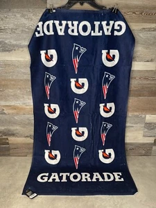 GATORADE OFFICIAL NFL NEW ENGLAND PATRIOTS ON FIELD SIDLELINE TOWEL 40”x22” NWT - Picture 1 of 5