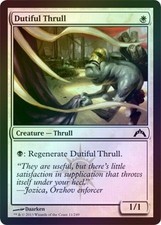 Dutiful Thrull - Foil new MTG Gatecrash Magic 2B3