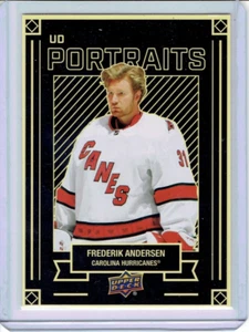 2022-23 Upper Deck Series 1 - UD Portraits #P-1 Frederik Andersen - Picture 1 of 2