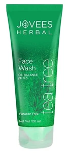 Jovees Herbal Tea Tree Oil Control Face Wash For Oily and Sensitive Skin -120ml - Picture 1 of 6