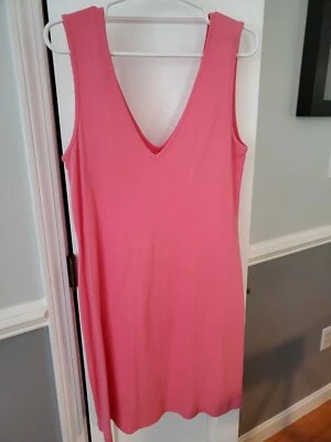 Victoria's Secret Moda International Salmon Pink Sleeveless Dress Size M - Image 1 of 4