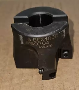 MITSUBISHI Carbide 2" Idexable Face Mill #BSX400R 0204 BG5639 10 Shank is 1.5" - Picture 1 of 3