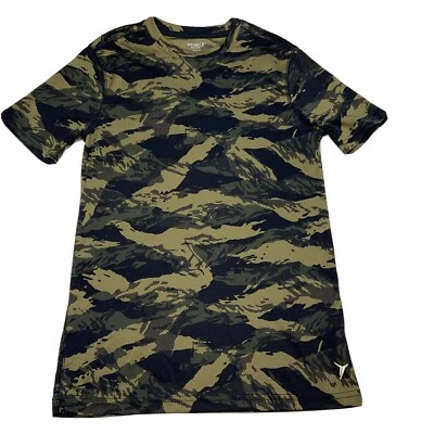 Camiseta Old Navy Niño XL (14-16) Secado Rápido Activo Verde Estilo BDU Manga Corta Foto 1 de 4