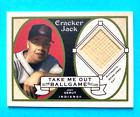 Jody Gerut  2005 Topps &quot;Cracker Jack&quot; Game Used Bat #TO-JG Mini Card Cleveland