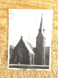 CHURCH AT SHAKER HEIGHTS,OHIO,1949.VTG 4.5" x 3.3" PHOTO - Picture 1 of 3
