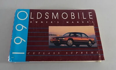 Manuale Dell'Utente / Manuale Oldsmobile Cutlass Supreme Anno 1990 - Immagine 1 di 2
