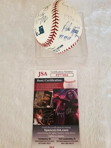 NL CY YOUNG multisigned OML baseball JSA COA PEDRO MARTINEZ FERNANDO VALENZUELA - Picture 1 of 7