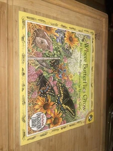 Vintage 1996 Where Butterflies Grow by Joanne Ryder Book - Picture 1 of 2