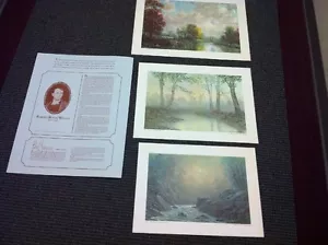 Robert Burns Wilson -- Ky Heritage Society: Three Watercolor 1974 Releases <30" - Picture 1 of 12