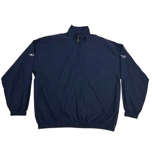 Pebble Beach Jacket Men's XL Blue Performance 1/4 Quarter Zip Golf Pullover - Picture 1 of 10