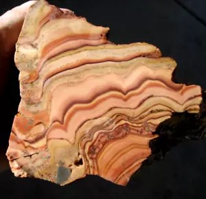 ¡IMAGEN DE TRAVERTINO RLE ROCK ÁSPERO OAXACA PATRONES ONDULADOS! DOLOMITA 2,98 libras. - Imagen 1 de 3