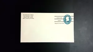 US Precancel Envelope: Ak Moose Pass - 3b7 1A 66 46; Unused (Methodist Church) - Picture 1 of 1