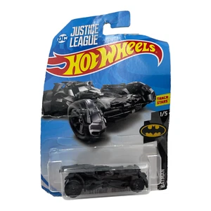 HOT WHEELS BATMAN LIGA DE LA JUSTICIA BATMOBILE TRACK STAR, 1/5, tarjeta larga - Imagen 1 de 1