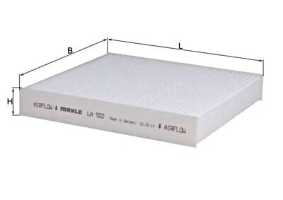 Filtro de aire interior MAHLE para furgoneta FIAT ABARTH LANCIA 500 C Panda 52126547 Foto 1 de 2