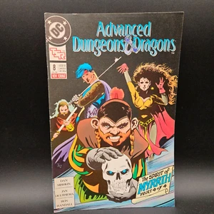 DC Advanced Dungeons And Dragons Comic Book #8 July 1989 TSR - Picture 1 of 12
