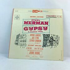 Ethel Merman-Gypsy A Musical Fabel Columbia Records1959 33 1/3 RPM Stereophonic 