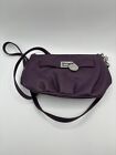 Michael Kors Small Purple Leather Crossbody Bag