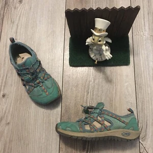 Boys Kids CHACO Outcross Outdoor Water Hiking Shoes Kids 13 / 31 1114 Teal - Picture 1 of 8
