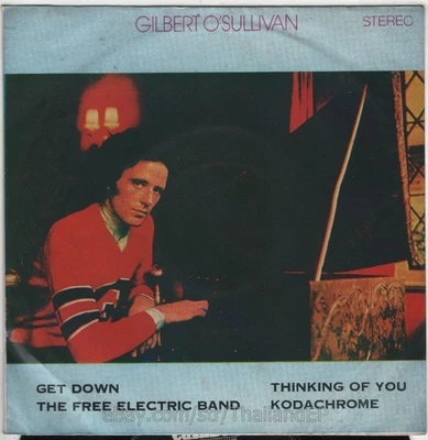 GILBERT O' SULLIVAN /ALBERT HAMMOND / PAUL SIMON THAI EP 7" THAILAND 45RPM — 第 1/3 张图片