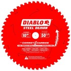 Diablo Tools 10 In X 50 Tooth Steel Demon Cermet Metal And Stainless Steel