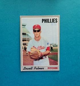 1970 Topps #252 Lowell Palmer Philadelphia Phillies Rookie Baseball Card EX/VG - Picture 1 of 2
