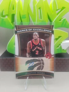 2025-26 Topps - Marcas de Excelencia Jonathan Mogbo #ME-JM (AU) - Imagen 1 de 2