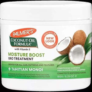 2 Pots Palmer's Coconut Oil Formula with Vit. E Moisture Gro Shining Hairdress, - Picture 1 of 1