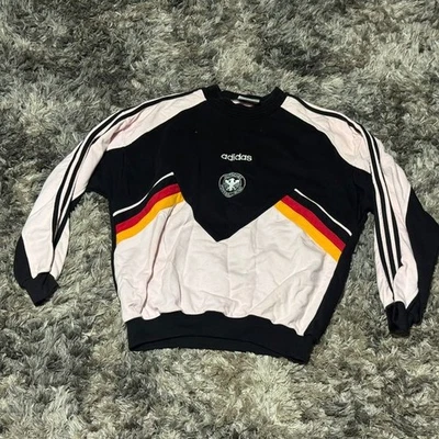 Sudadera Pullover De Colección Talla M Adidas Para Hombre Multicolor Alemania Fútbol Foto 1 de 4