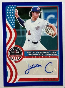 2025 Stars and Stripes NTDP Autograph Julian Cazares /100 RC - Picture 1 of 2