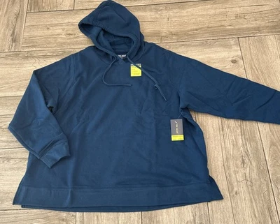 Tek Gear Performance Ultra Soft Blue Crayon Hoodie Sweatshirt Women Plus Size - Image 1 of 4