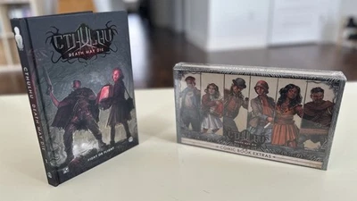 Cthulhu: Death May Die Board Game | Comic Book + Extras | Fight or Flight | CMON - Image 1 of 2