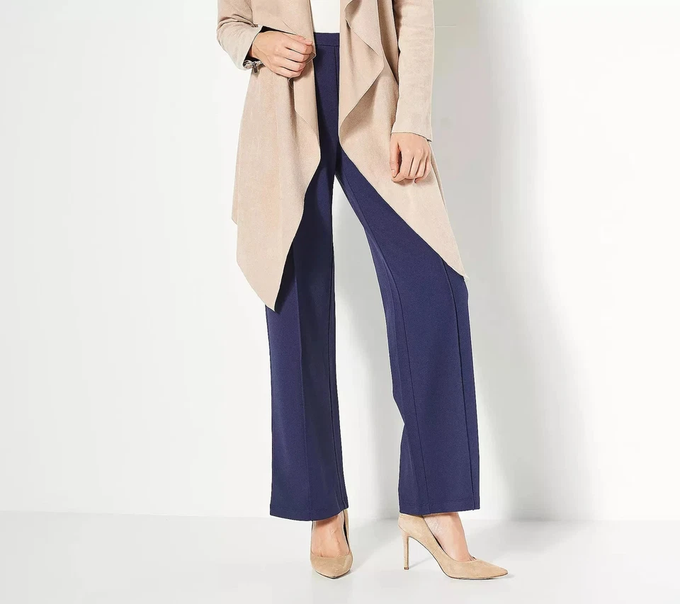 Pantalones de pierna ancha #313 Attitudes by Renee Tall Global Illusions talla MT Foto 1 de 1