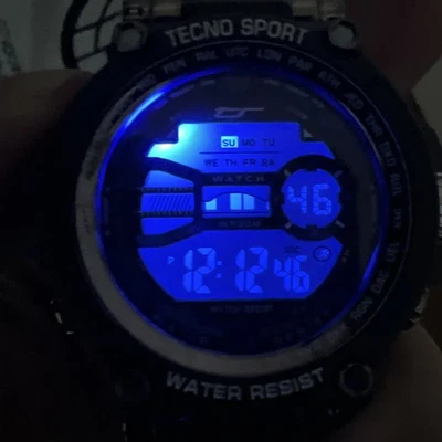 Reloj Pulsera Hombre Digital Tecno🔥 Ejército Militar Cuarzo Retroiluminado🍺 Foto 1 de 4
