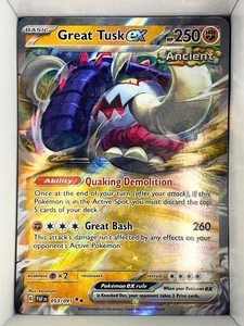 Great Tusk ex 053/091 Temporal Forces EN - Picture 1 of 1