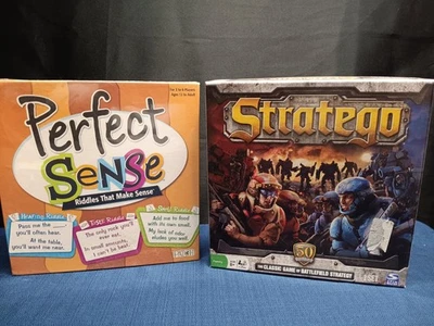 1 NEW Stratego Board Game Spin Master, NEW Perfect sense game included family  - Image 1 of 4