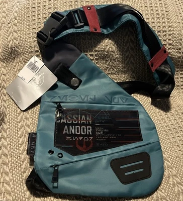 NUEVO~Parques Disney~Star Wars con Pantalla Lenticular~Cassian Andor~Bolso Bandolera Foto 1 de 4