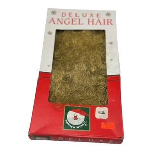 Vintage Kurt S. Adler Santa's World Deluxe Christmas Tree Copper Wire Angel Hair - Picture 1 of 10