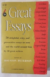 Tolle Essays herausgegeben von Houston Peterson - Bild 1 von 2