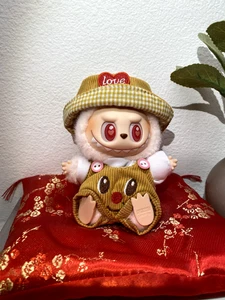 Puppenkleidung für LABUBU 15/17cm Puppe 3-teiliges süßes Ersatzoutfit Set ohne Puppe - Bild 1 von 8