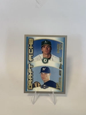  Barry Zito, Ben Sheets-2000 Topps #451 Draft Picks  OAK MIL  RC Rookie - Image 1 of 2