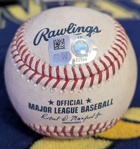 Mets Max Scherzer Game Used Strikeout at Astros 6/19/23 *Career Strikeout #3256* - Picture 1 of 5