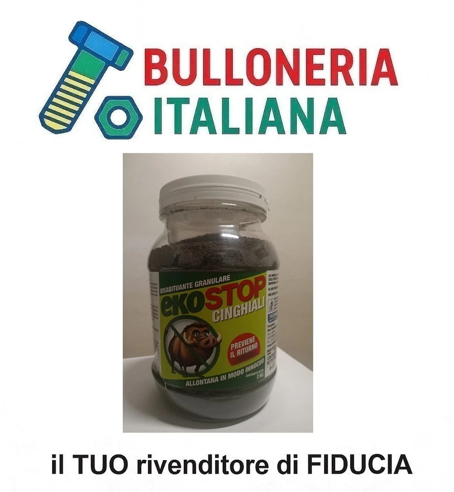 Disabituante Granulare Cinghiali EkoStop 2Kg Allontana Animali Selvatici Giardin - Immagine 1 di 2
