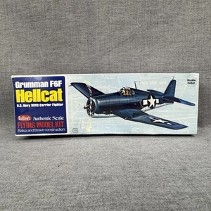 Guillow's Flying Model Kit Grumman F6F Hellcat U.S. Navy WW2 Fighter #503 Sealed - Picture 1 of 6