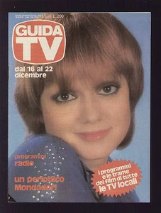 GUIDA TV MONDADORI 50/1979 RITA PAVONE GOLDRAKE SANDOKAN REMI ANTENNA NORD  - Picture 1 of 1