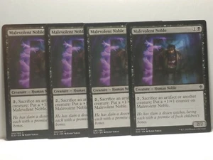 Malevolent Noble X4 4X 095/269 Fresh Throne of Eldraine MTG New - Picture 1 of 2