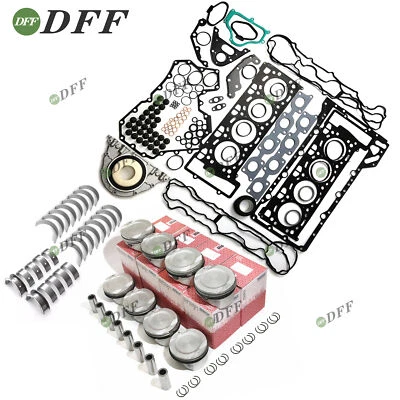 Kit de rodamientos de juntas de pistones de revisión del motor para BMW M5 M6 F10 F06 F12 S63N 4.4 Foto 1 de 4