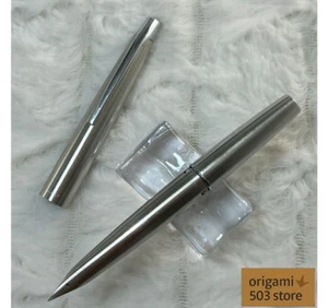 Penna stilografica vintage Pilot Myu Short H278 - pennino acciaio F, rara con scatola - Foto 1 di 20