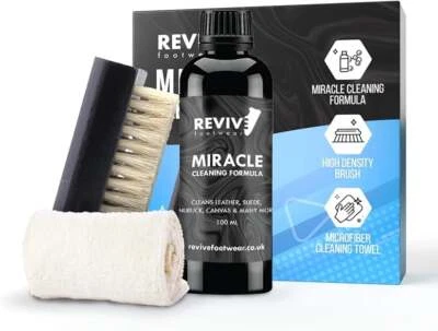 Revive Trainer Cleaning Kit Sneaker Cleaner for Suede Nubuck Shoes Pro Care - Image 1 of 2